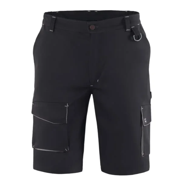 AXON TOP SHORTS - BLACK GREY - ERGASIA STORES