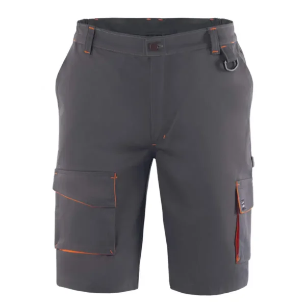 AXON TOP SHORTS - GREY ORANGE - ERGASIA STORES