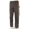 GALAXY GLX30 3000 TROUSER - GREY ORANGE SIDE - ERGASIA STORES