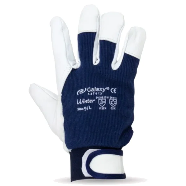 GALAXY WINTER - LEATHER GLOVES FRONT - ERGASIA STORES (1)