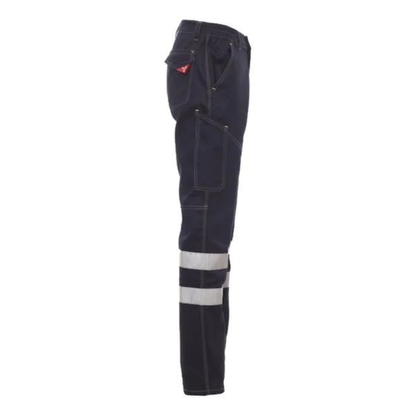 PAYPER WORKER REFLEX TROUSER - NAVY BLUE SIDE - ERGASIA STORES