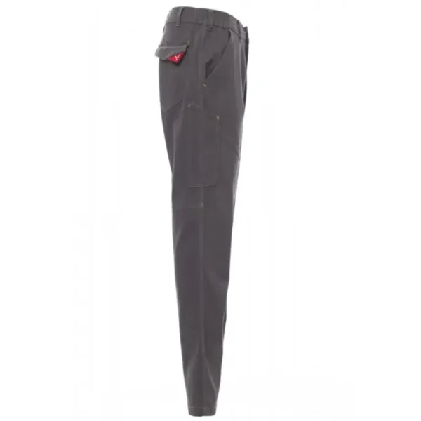 PAYPER WORKER STRETCH TROUSER - GREY OTHER SIDE - ERGASIA STORES