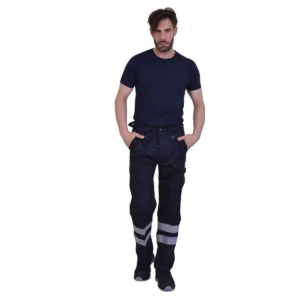 ERGO 52210690 MILITARY BLUE WORK TROUSER - ERGASIA STORES (1)