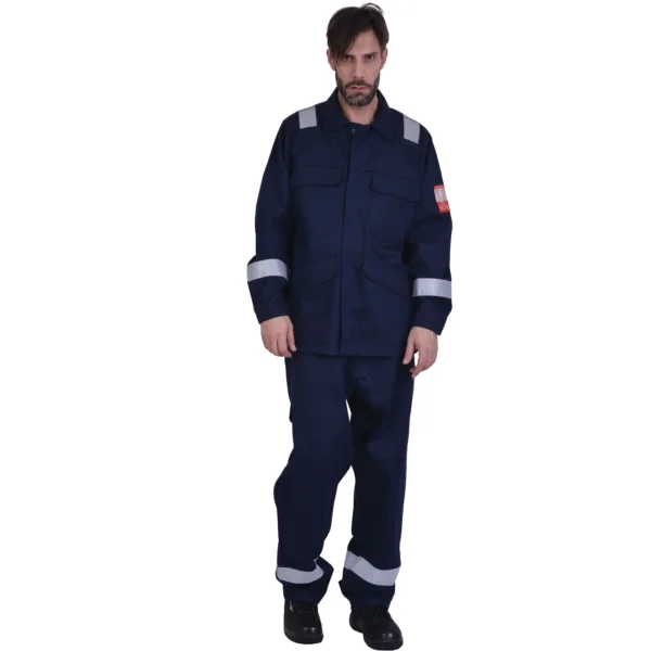 ERGOSAFETY FIREPROOF TROUSER 5190300 - BLUE - ERGASIA STORES