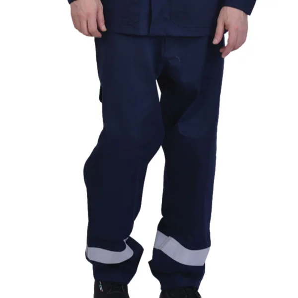 ERGOSAFETY FIREPROOF TROUSER 5190300 DETAIL - BLUE - ERGASIA STORES