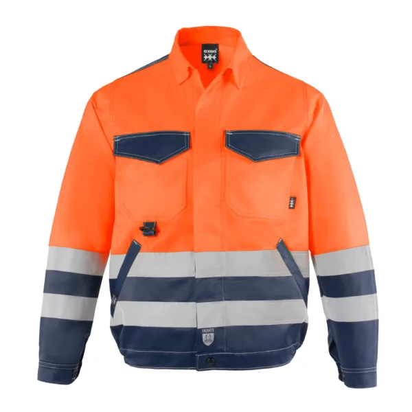 AXON HIGH VISIBILITY JACKET 505132 - ORANGE - ERGASIA STORES