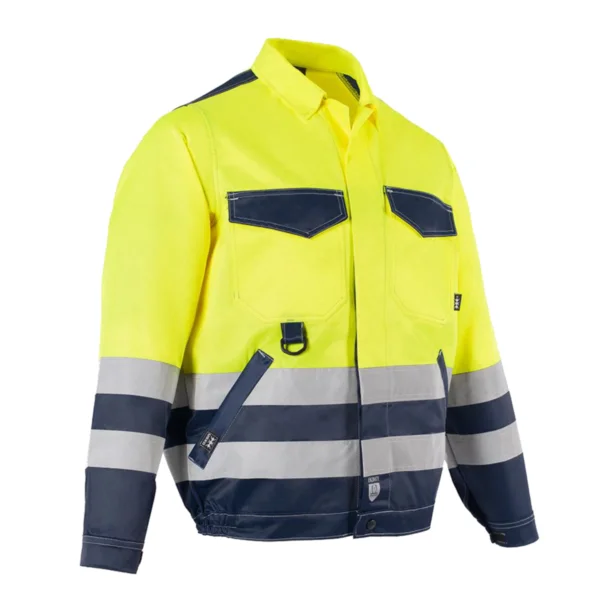 AXON HIGH VISIBILITY JACKET 505132 - YELLOW LIGHT SIDE - ERGASIA STORES