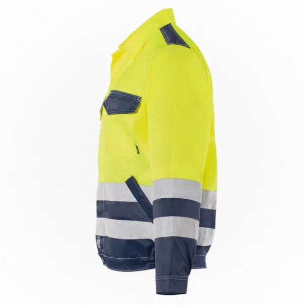 AXON HIGH VISIBILITY JACKET 505132 - YELLOW SIDE - ERGASIA STORES