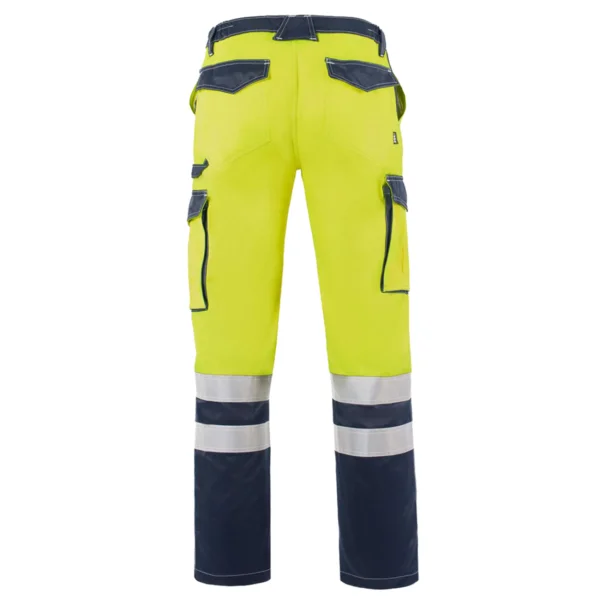 AXON HIGH VISIBILITY TROUSER 505131 - YELLOW BACK - ERGASIA STORES