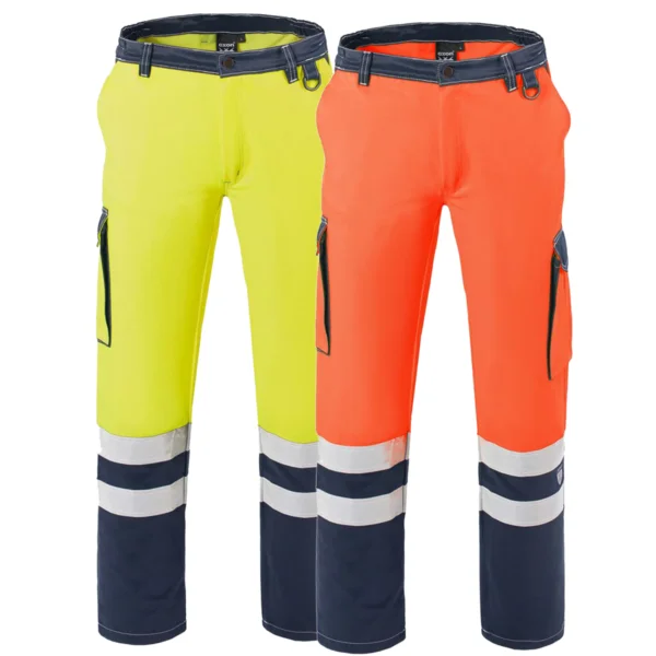 AXON HIGH VISIBILITY TROUSER 505131 - YELLOW MAIN - ERGASIA STORES