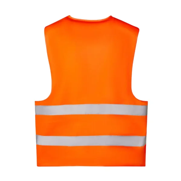 AXON HIGH VISIBILITY VEST 412104 - ORANGE BACK - ERGASIA STORES