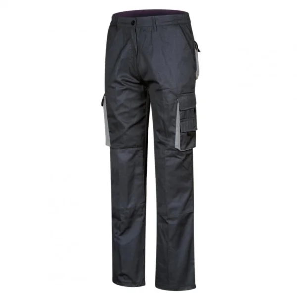 FAGEO 507 WORK TROUSER - BLACK AND GREY - ERGASIA STORES