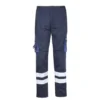 FAGEO WORKING TROUSER 507RT - NAVY BLUE ORANGE - ERGASIA STORES