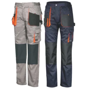 FAGEO WORKING TROUSER WITH OXFORD 546 - MAIN - ERGASIA STORES