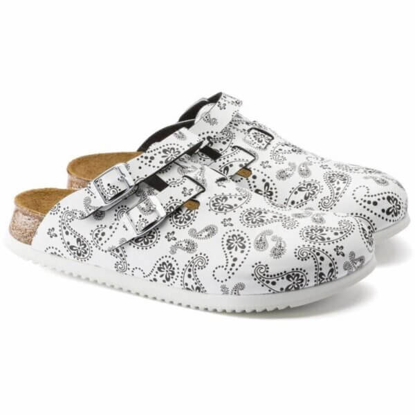 Birkenstock Proffessional - Kay SL - Paisley Black/White - Ergasia Stores