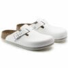 Birkenstock Proffessional - Boston SL - White - Ergasia Stores