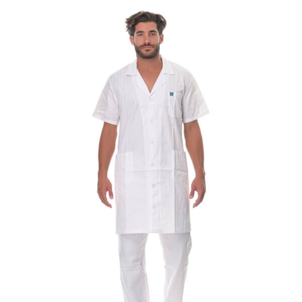 ALEZI - MAN SHORT SLEEVE ROBE - ERGASIA STORES