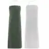 AXON PVC - WATERPROOF APRON WHITE AND BOTTLE GREEN - ERGASIA STORES