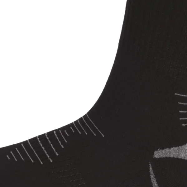 AXON COOLMAX SOCKS - BLACK DETAIL 1 - ERGASIA STORES