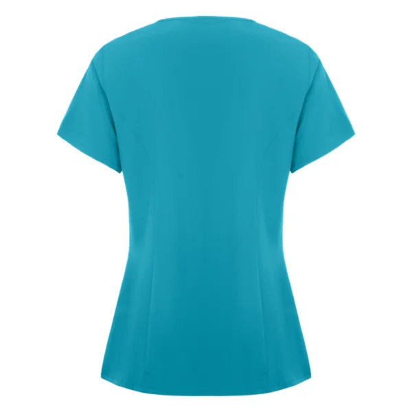 ROLY FEROX WOMAN MEDICAL BLOUSE - DANUBE BLUE BACK - ERGASIA STORES