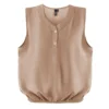 AXON CALI SUMMER BLOUSE - CAMEL - ERGASIA STORES