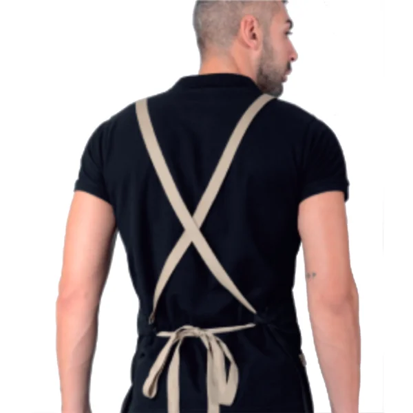 AXON GILMOUR APRON - MODEL BACK - ERGASIA STORES