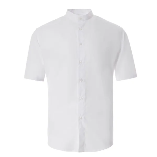 AXON MAROON MAN SHIRT - WHITE - ERGASIA STORES