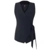 AXON MILVA WOMAN VEST - NAVY BLUE - ERGASIA STORES