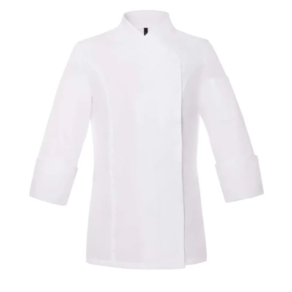 AXON PEPPER WOMAN CHEF JACKET - WHITE - ERGASIA STORES