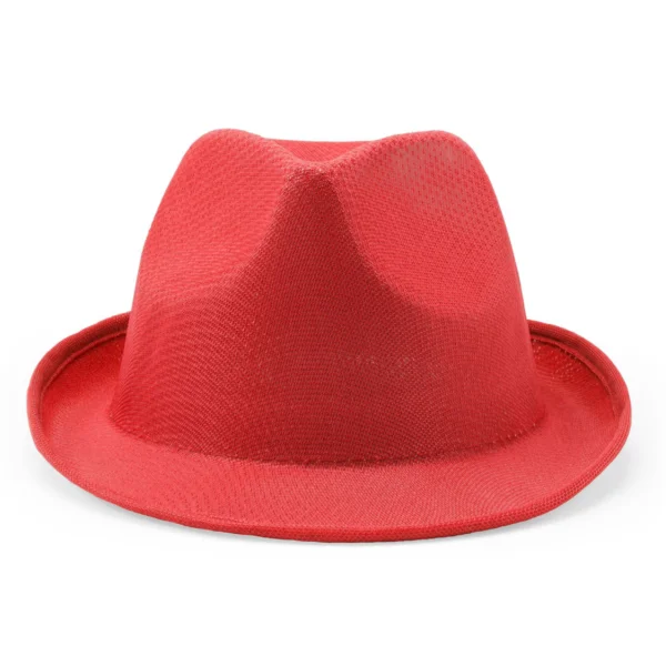 ROLY DUSK SUMMER HAT - RED - ERGASIA STORES