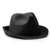 ROLY LEVY SUMMER HAT - BLACK - ERGASIA STORES (1)