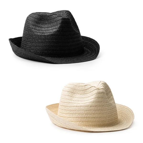 ROLY LEVY SUMMER HAT - BLACK SAND - ERGASIA STORES